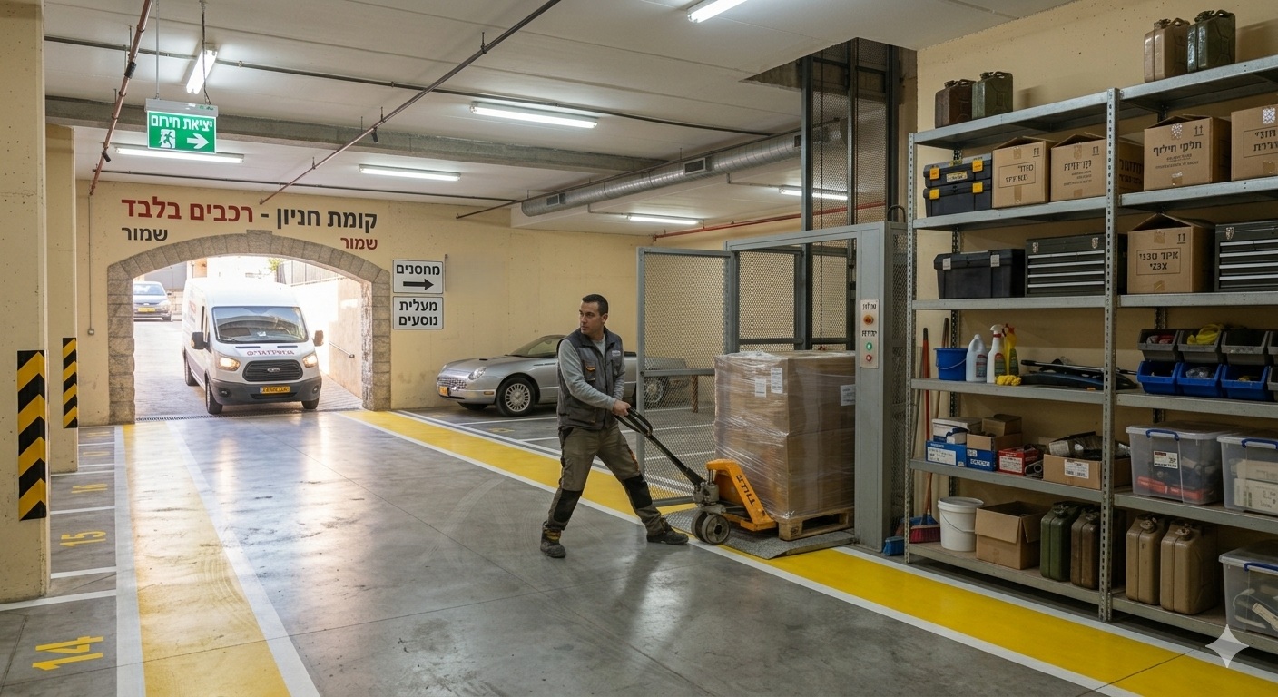 מרתף אחסנה